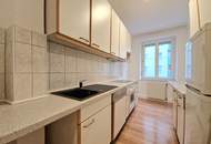 Zentral begehbare 2-Zimmer-Wohnung mit separater Küche neben Augarten und Donaukanal