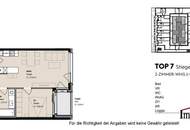 TOPLAGE und ERSTBEZUG: Straßenseitige, moderne 2-Zimmerwohnung mit Loggia! Besichtigung ab Februar 2025 möglich!