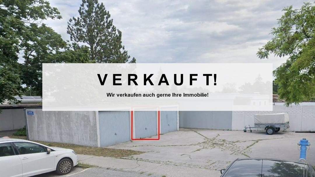 VERKAUFT - Garagenbox in Maria Enzersdorf