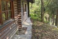 Kleines Juwel in Niederösterreich - Blockhaus mit Fischteich
