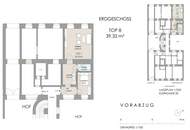 Charmante 2-Zimmer-Wohnung im Erdgeschoss mit optimaler Raumaufteilung