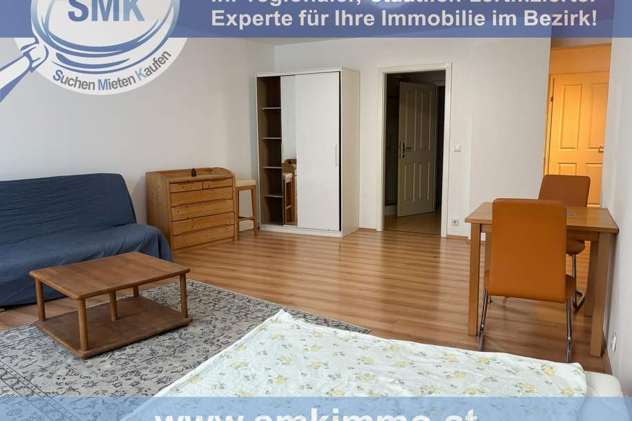 Zentrale 1-Zimmer-Wohnung, teilmöbliert!, Wohnung-miete, 630,00,€, 3500 Krems an der Donau(Stadt)