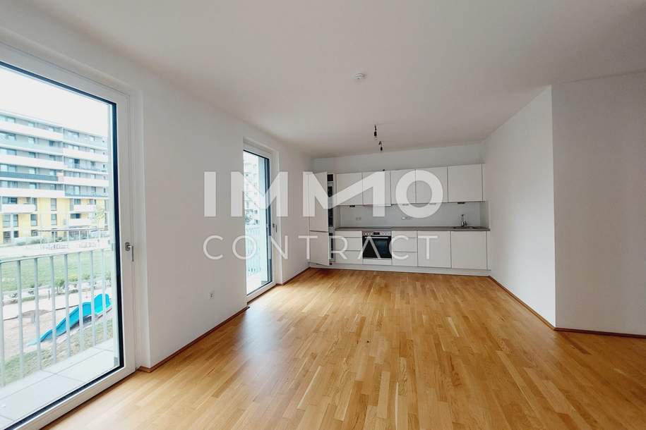 Naturnahes Wohnen in Ruhelage! 22., Adelheit-Poop-Gasse 10, Wohnung-miete, 1.299,99,€, 1220 Wien 22., Donaustadt