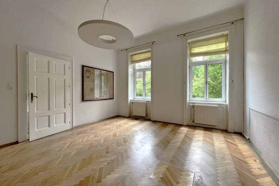 Altbauwohnung auch als Büro, Kanzlei - vielseitig nutzbar I Nussdorf - Hohe Warte - Grinzing, Wohnung-kauf, 748.000,€, 1190 Wien 19., Döbling