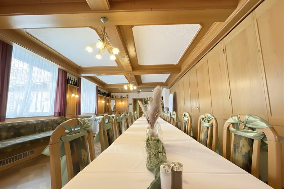 NEUER ANFANG AM FUSSE DER BERGE: Ihr Gasthaus in fußläufiger Nähe zum Stift Admont, Gewerbeobjekt-kauf, 695.000,€, 8911 Liezen