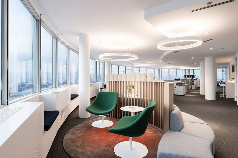 Traumhafte Büroflächen im Millennium Tower 27.OG, Gewerbeobjekt-miete, 10.005,12,€, 1200 Wien 20., Brigittenau