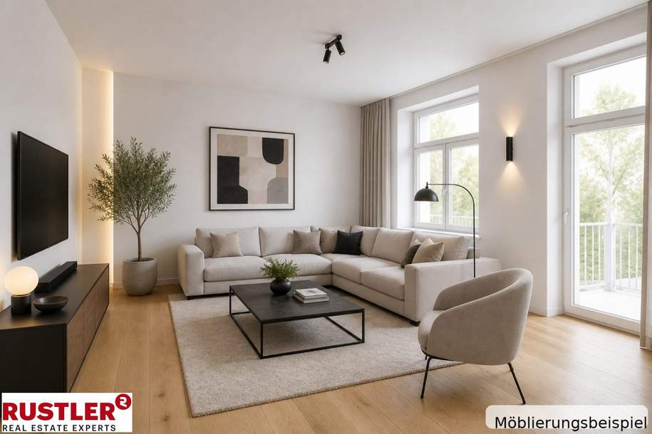 4-Zimmerwohnung mit Hofseitigen Balkon und Blick ins Grüne – Nähe Kutschkermarkt, Wohnung-kauf, 743.000,€, 1180 Wien 17., Hernals