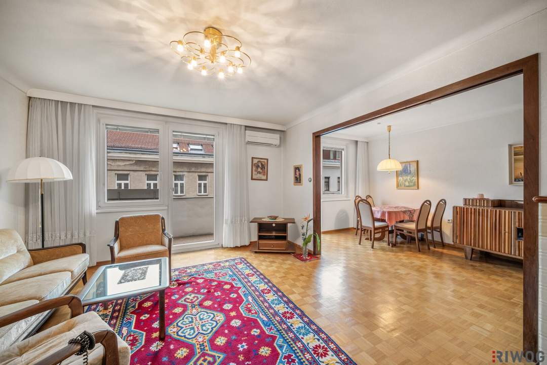 Nähe U1 - Reumannplatz I Balkon I Lift I ruhige Seitengasse I separate Küche I zwischen Favoritenstraße und Quellenstraße