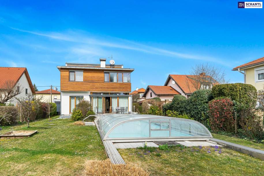 Familienhaus mit Platz für alle: Hobbyräume, Werkstatt, Garage und großer Garten in ruhiger Wohnlage! Jetzt zugreifen!, Haus-kauf, 1.185.000,€, 1220 Wien 22., Donaustadt