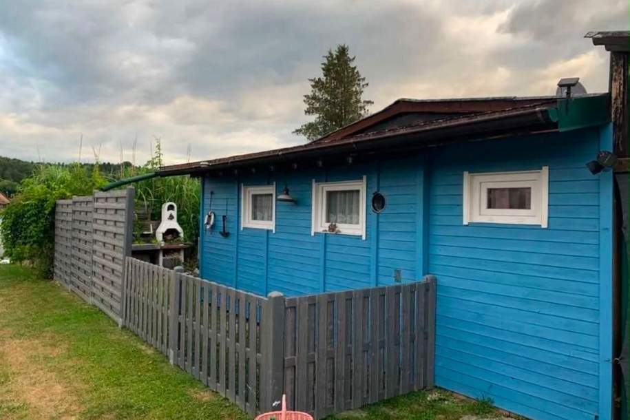 Charmantes Seeobjekt auf Pachtgrund am Waldschachersee, Haus-kauf, 35.000,€, 8521 Deutschlandsberg