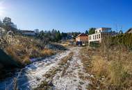 Baugrundstück in Grünruhelage in Gablitz – bewilligte Doppelhausplanung bereits vorhanden