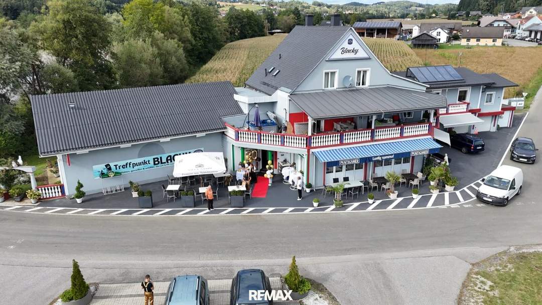 Gewerbe und wohnen auf 600 m² + 4 Garagen, ...