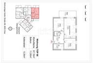 Gefördete 3 Zimmer Wohnung mit Balkon in zentraler Lage - Harter Straße 86 - Top 06