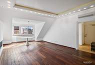 Penthouse mit 360° Weitblick – Exklusives Wohnerlebnis im 4. Bezirk auf zwei Ebenen (Tiefgarage vorhanden)