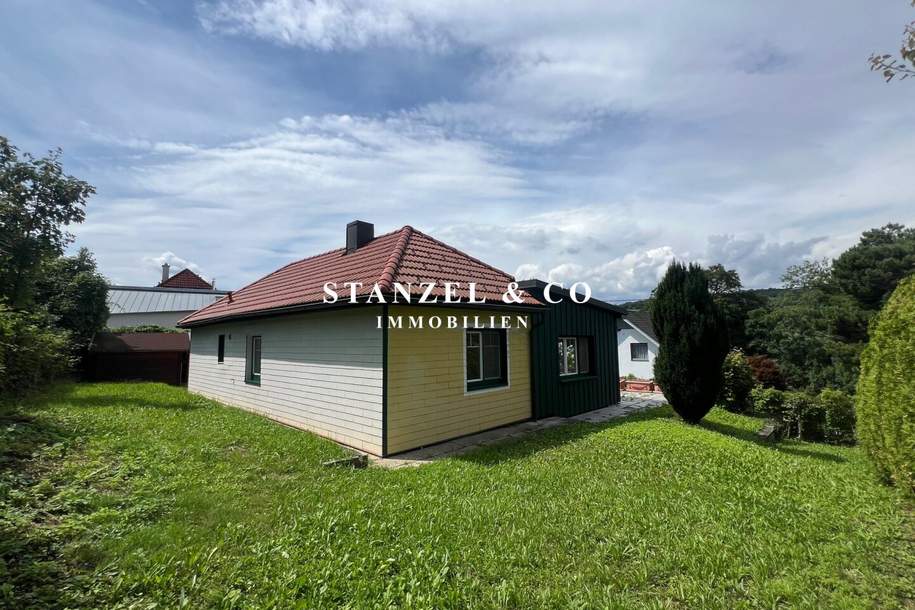 SONNIGER BAUGRUND MIT BUNGALOW IN BESTLAGE, Grund und Boden-kauf, 639.000,€, 3400 Tulln