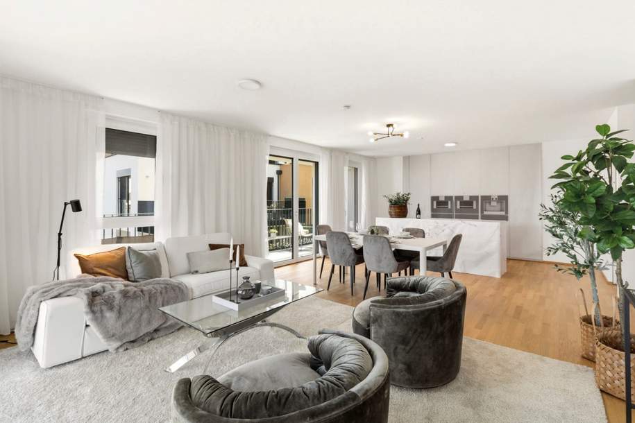 ++ FANTASTISCHE VIER Zimmer Wohnung ++ mit Garten und Terrasse, Wohnung-kauf, 1.198.000,€, 1190 Wien 19., Döbling