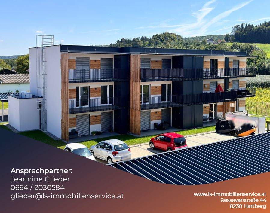 Erstbezug! 2-Zimmer-Wohnung, ca. 55 m², EG mit Terrasse & Garten für Eigennutzer