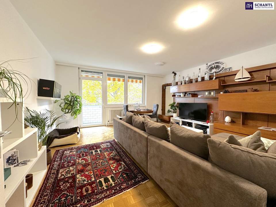 Hier schläft Ihr Herz höher - zentrale, super aufgeteilte 80m² Wohnung mit Sonnenbalkon zu verkaufen! 3-Zimmer! WOHNTRAUM!