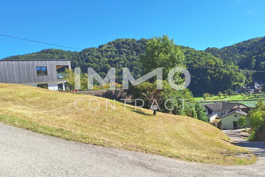 Baugrund 1.143 m² mit Donaublick - oberhalb Zentrum von St. Nikola - Südhang, Grund und Boden-kauf, 54.000,€, 4381 Perg