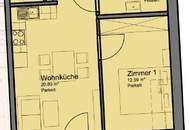 Günstige Neubauwohnung mit MEGA-BALKON (11,61m²) nahe Akademiepark
