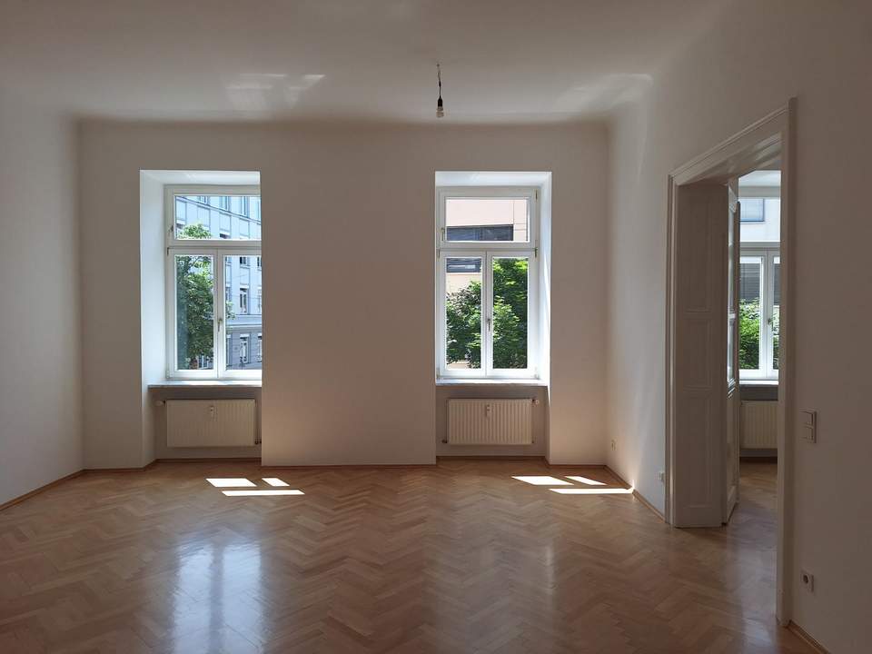 Stilvolle 3-Zimmer-Altbauwohnung mit Balkon I Nähe Augarten