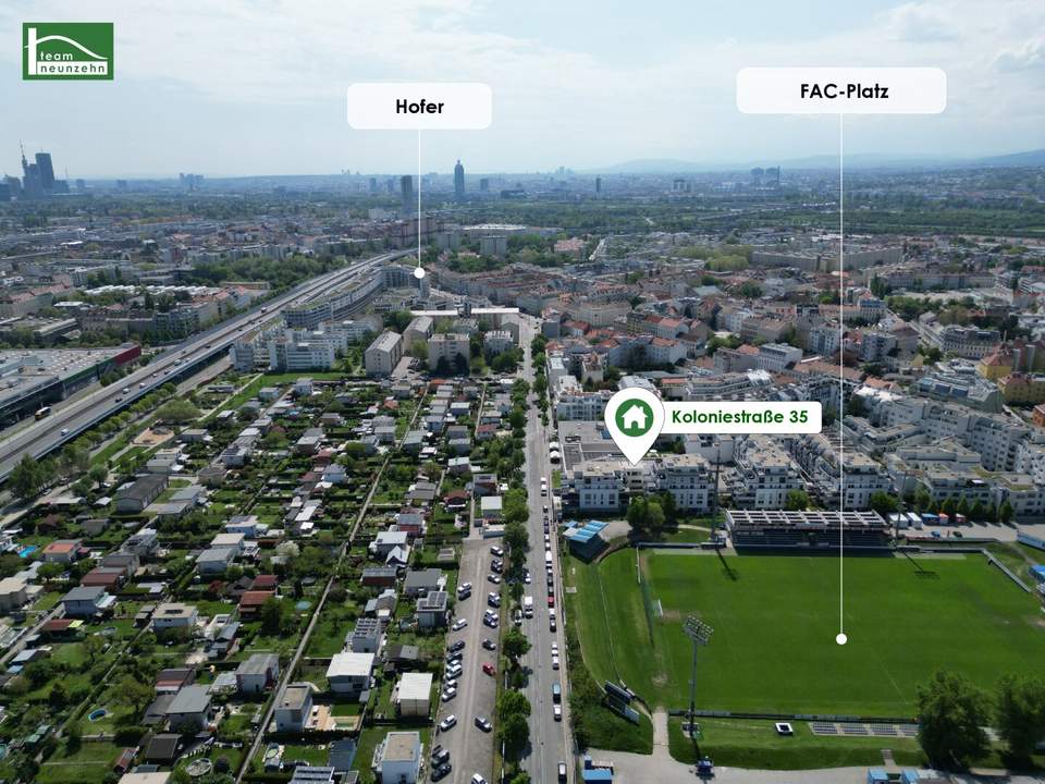 Urbanes Wohnen im Grünen – stilvolle 2-Zimmer-Wohnung mit Freifläche – ab 01.08.2026 verfügbar!