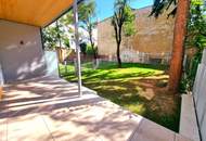 Rarität! Altbau-Feeling + Gartenparadies + Zukunftsenergie! Hochwertig sanierte 3-Zimmer-Wohnung mit Terrasse, Garten und Erdwärme! Familienparadies mit jeder Menge Lebensqualität!