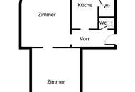 Ruhige Altbauwohnung mit 2 Zimmern – sanierungsbedürftig, aber mit viel Potenzial