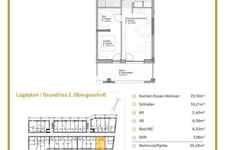 DAS GRAZL: Die Zukunft Ihrer Immobilieninvestitionen, Wohnung-kauf, 231.326,€, 8051 Graz(Stadt)