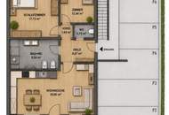 Wohnen im Grünen – 3-Zimmer-Terrassenwohnung in ruhiger Lage von Ellmau!