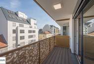 Wohnen im Bel Atrium: Zwei Zimmer Neubau Wohnung mit Balkon, inkl. Stellplatz und vielen Extras