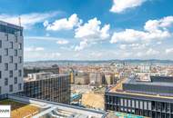 2 Zimmer Eckwohnung mit traumhaften Fernblick (13. Etage) im Quartier Belvedere / am Hauptbahnhof!