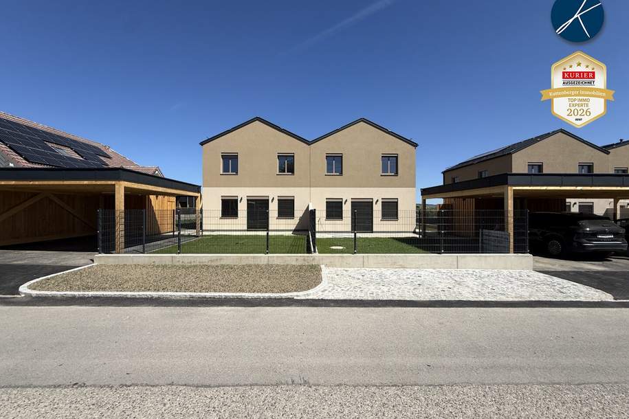 Reihenhausprojekt in absolut ruhiger Lage - SCHLÜSSELFERTIG, Haus-kauf, 557.000,€, 3484 Tulln