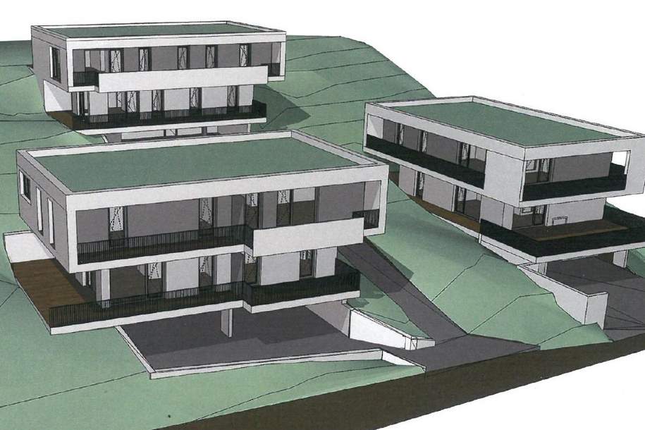 Bewilligtes Neubau-Projekt mit 6 exklusiven Einheiten - Leechwaldvillen, Grund und Boden-kauf, 1.100.000,€, 8044 Graz(Stadt)