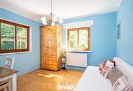GRÜNDBERGSIEDLUNG | Einfamilienhaus mit traumhaftem Garten, Pool, Carport & Garage in sonniger Grünlage!