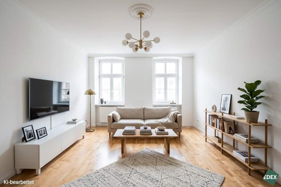 Altbauwohnung mit Potenzial und Charme in zentraler Lage nahe U1 Keplerplatz, Wohnung-kauf, 229.000,€, 1100 Wien 10., Favoriten