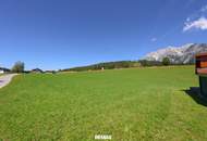 Einzigartiges Grundstück mit langfristigem Entwicklungspotential in Ramsau am Dachstein!