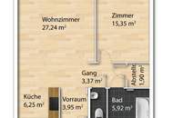 2-Zimmer-Wohnung mit Balkon im 4. Stock bei City Gate