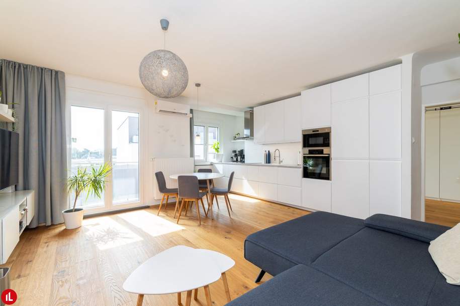 Modernisierte 2-Zimmer-Wohnung mit zwei Loggien | Klimaanlage | gepflegter Zustand, Wohnung-kauf, 267.000,€, 2320 Bruck an der Leitha
