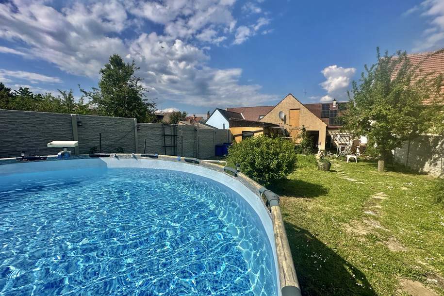 Charmantes Landhaus mit Pool – Ruhe, Natur und Lebensqualität vereint!, Haus-kauf, 179.000,€, 2145 Mistelbach