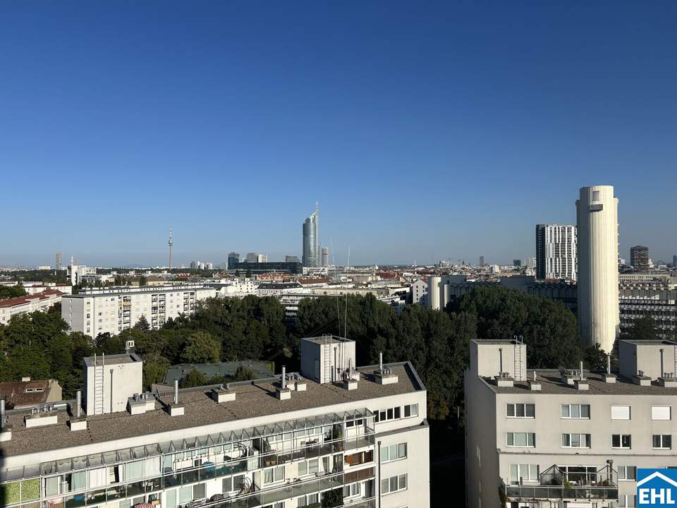 Sonniges Wohnen mit beeindruckendem Weitblick in der 13. Etage!