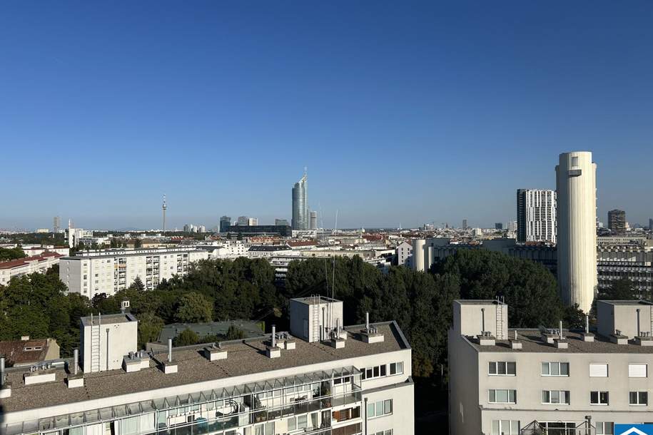 Sonniges Wohnen mit beeindruckendem Weitblick in der 13. Etage!, Wohnung-kauf, 299.000,€, 1200 Wien 20., Brigittenau