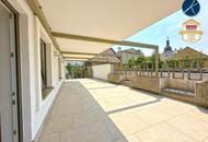 Zentrum: 3-Zimmer Wohnung mit 57m² Terrasse / Garage möglich