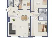 Sonnige 3 Zimmer Wohnung in Seiersberg-Pirka
