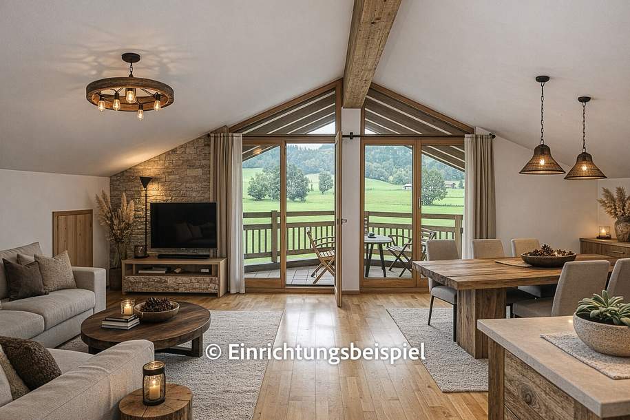 Dachgeschoss-Apartment mit schönem Ausblick, Wohnung-kauf, 450.000,€, 6371 Kitzbühel