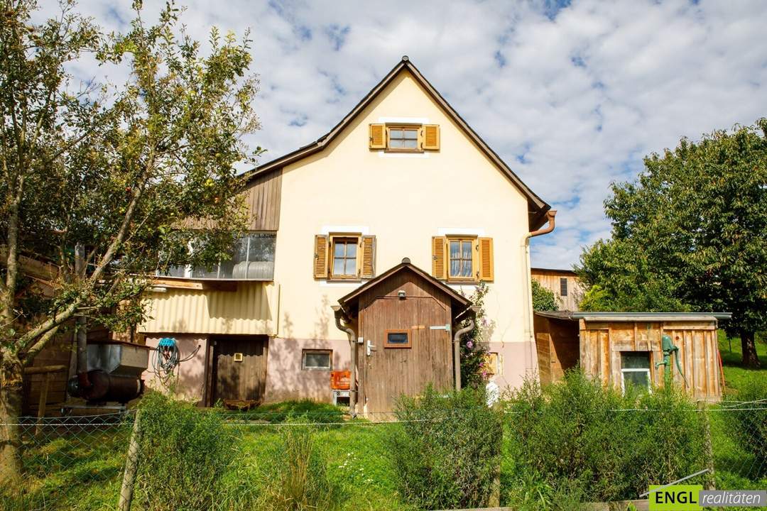 Idyllisches Landhaus im Vulkanland mit großem Nebengebäude – Nähe Bad Gleichenberg