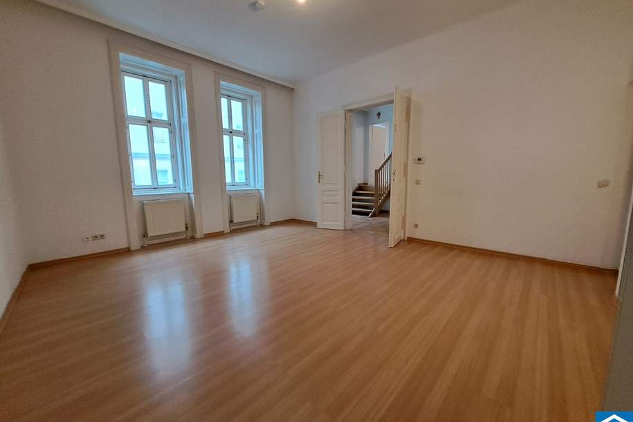 3 Zimmer-Altbauwohnung Nähe Schloss Belvedere, Wohnung-miete, 1.299,78,€, 1040 Wien 4., Wieden