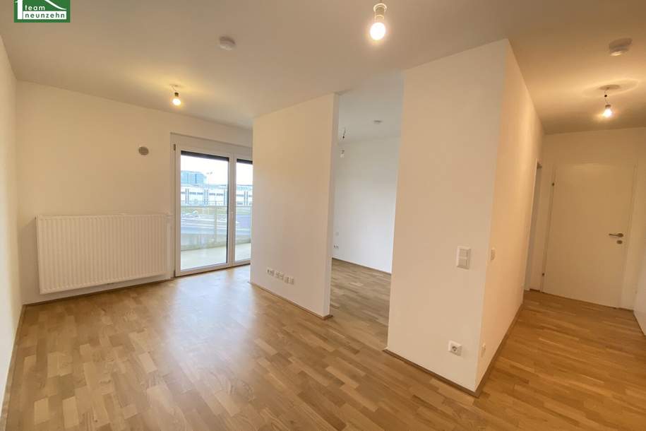 LEO 131 - 2.5-Zimmer Gartenwohnung im Niedrigenergiehaus mit Anbindung nach Floridsdorf!, Wohnung-miete, 984,74,€, 1210 Wien 21., Floridsdorf