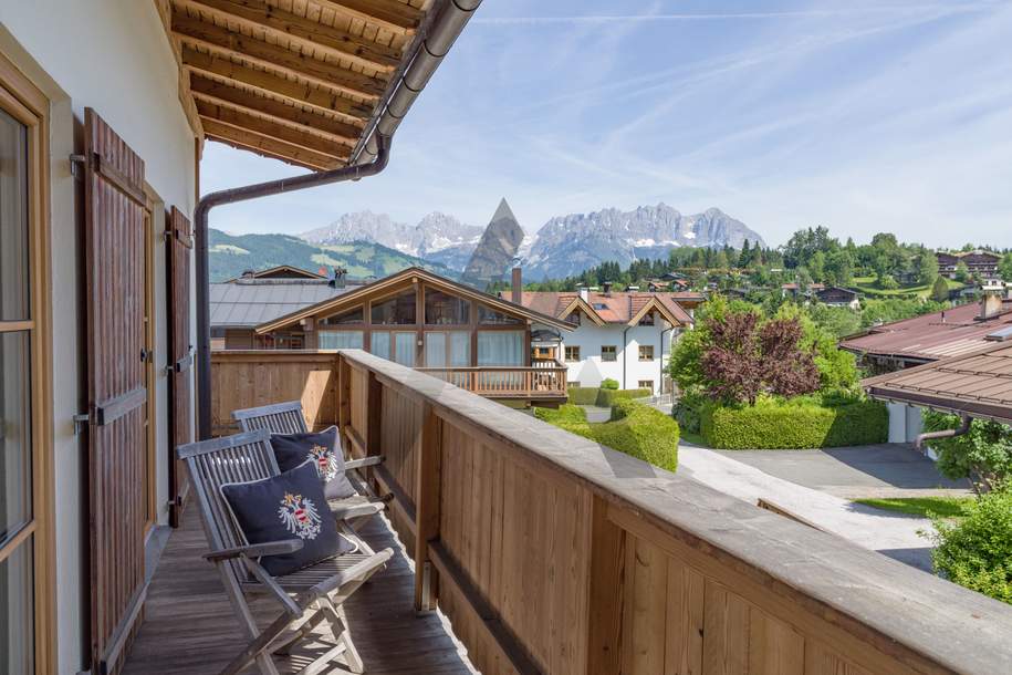 Charmante Landhauswohnung nahe Fleckalmbahn mit Panoramablick, Wohnung-kauf, 930.000,€, 6370 Kitzbühel