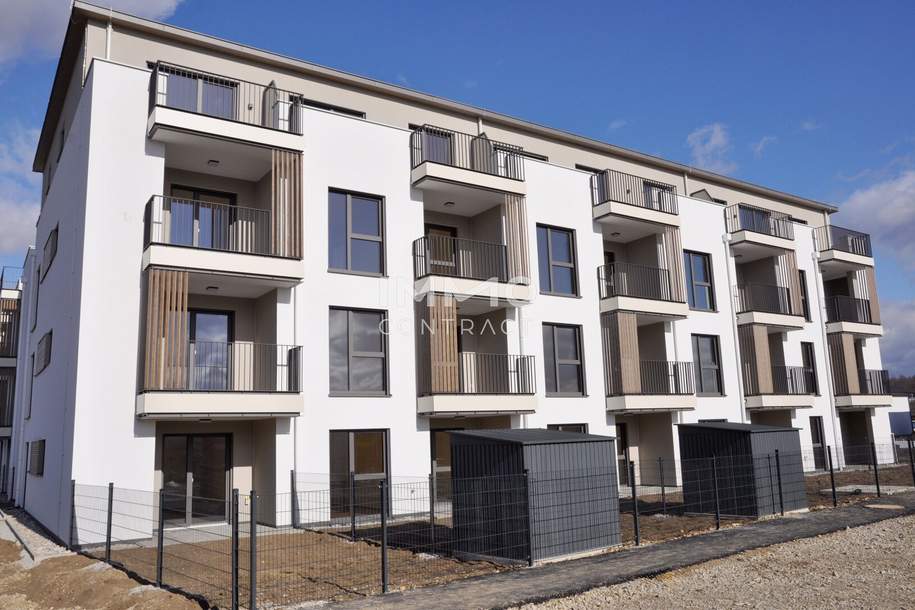 54,11qm 2Zi W-BalkonwohnungErstbezug, Ökologische Bauweise, Wohnung-miete, 699,38,€, 3200 Sankt Pölten(Land)